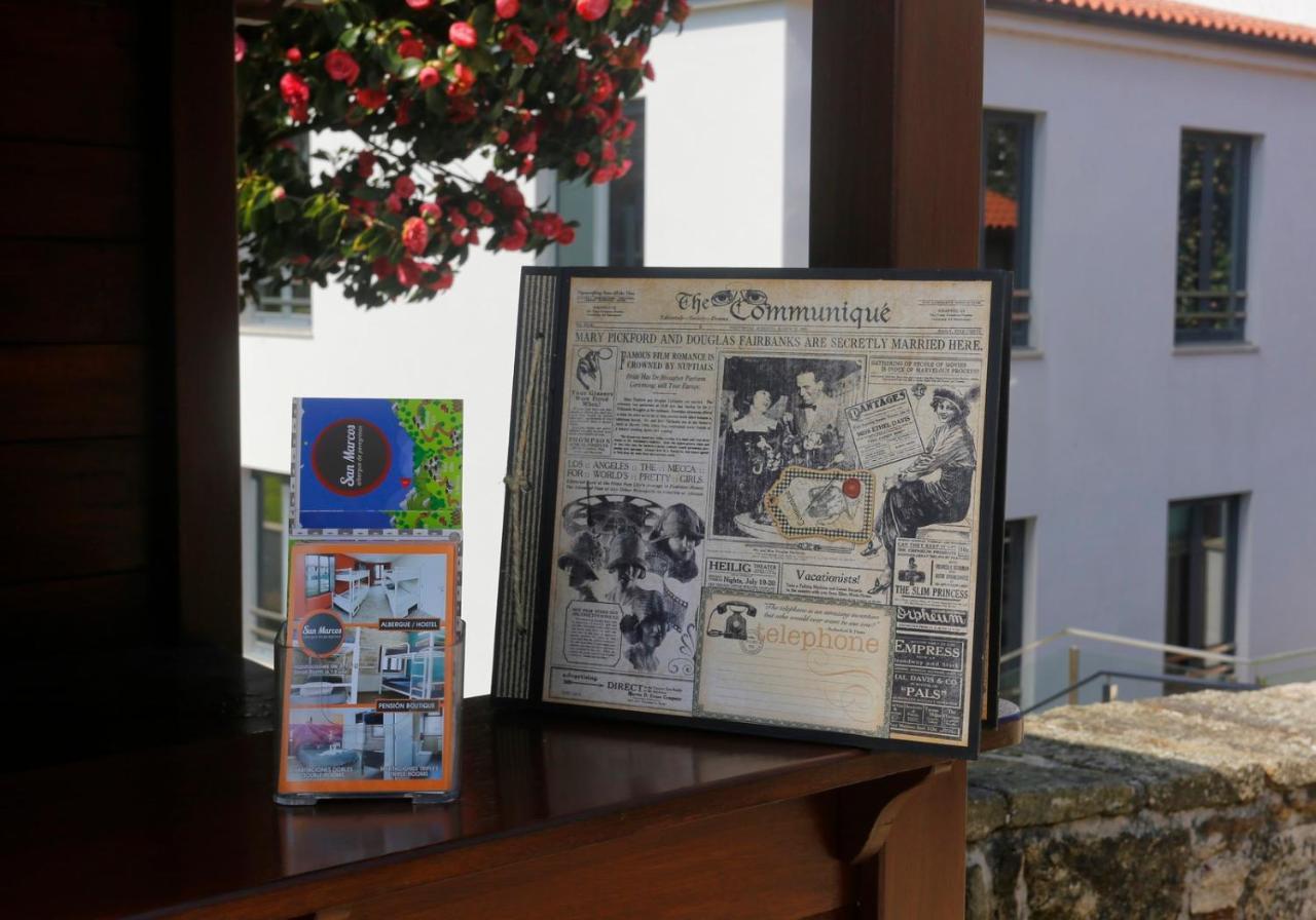 Pension San Marcos Palas de Rei Exterior photo